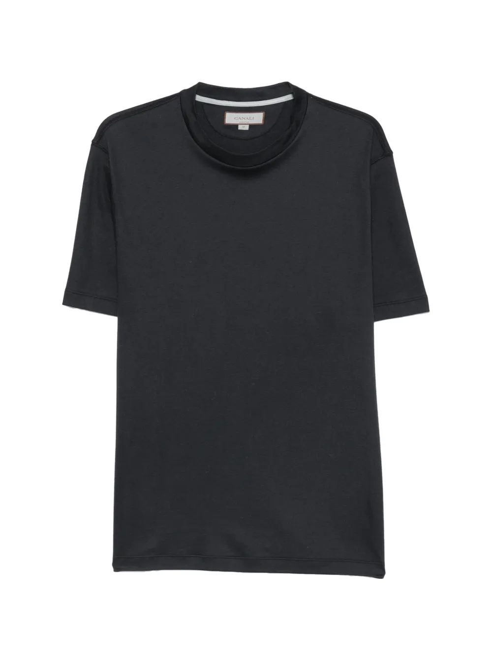 Canali crew-neck T-shirt - Blu