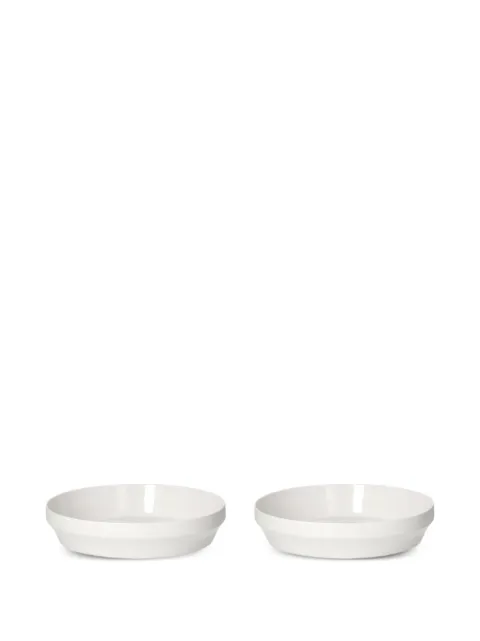 Pomax Kojin porcelain pasta bowls (set of two)