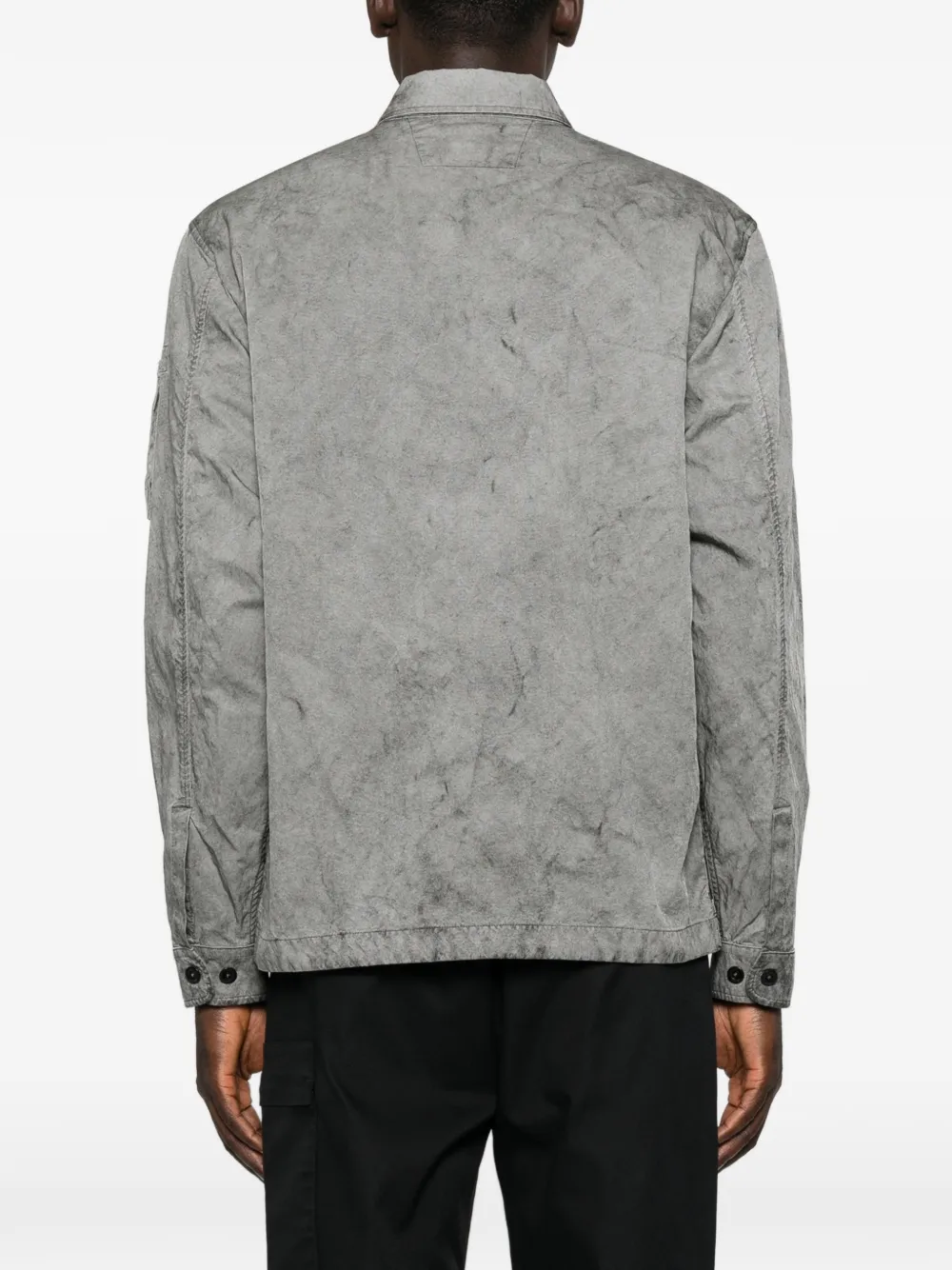 C.P. Company Shirtjack met lens-detail Grijs