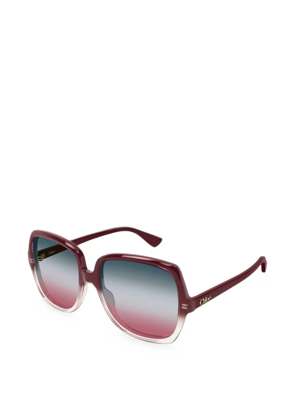 Chloé Eyewear square-frame sunglasses Rood