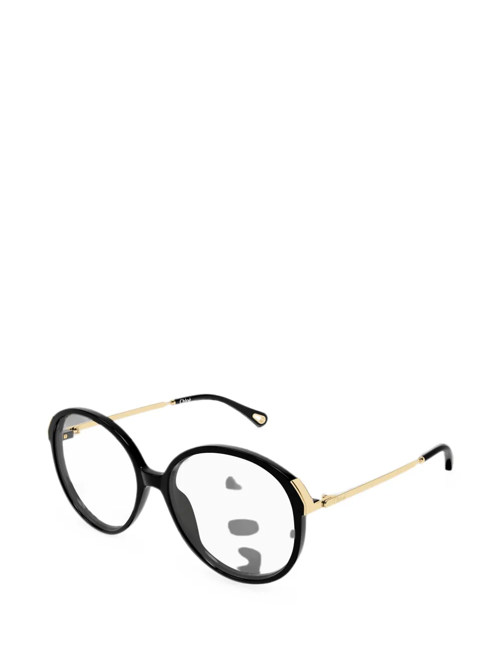 Chloé Eyewear round-frame glasses Zwart