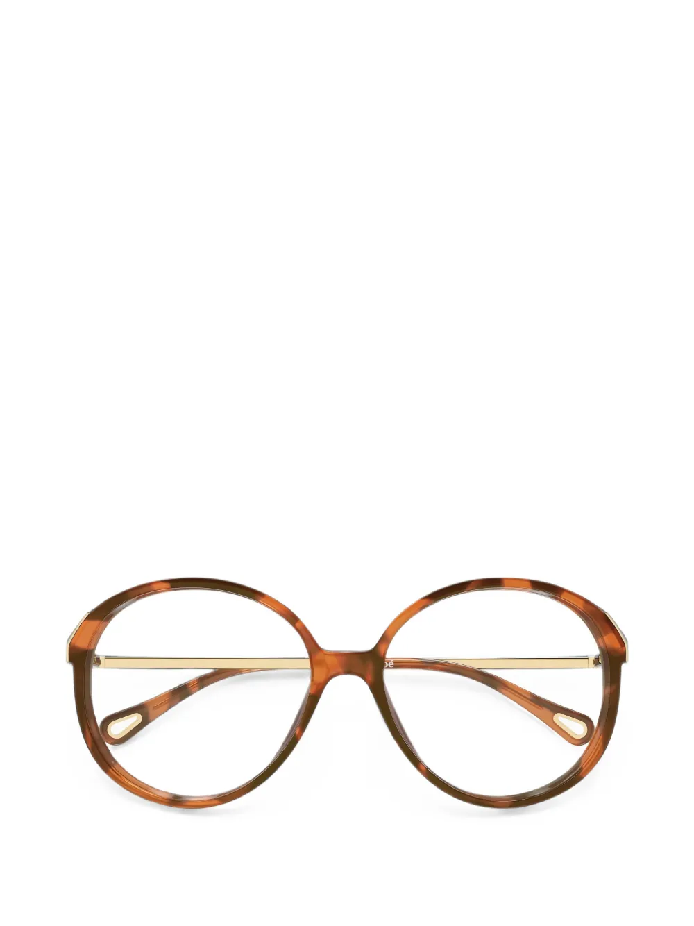 Chloé Eyewear round-frame glasses Bruin
