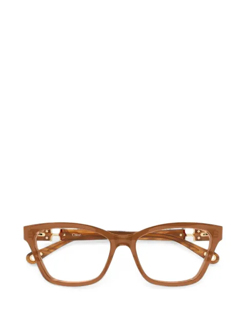 Chloé Eyewear geometric-frame glasses