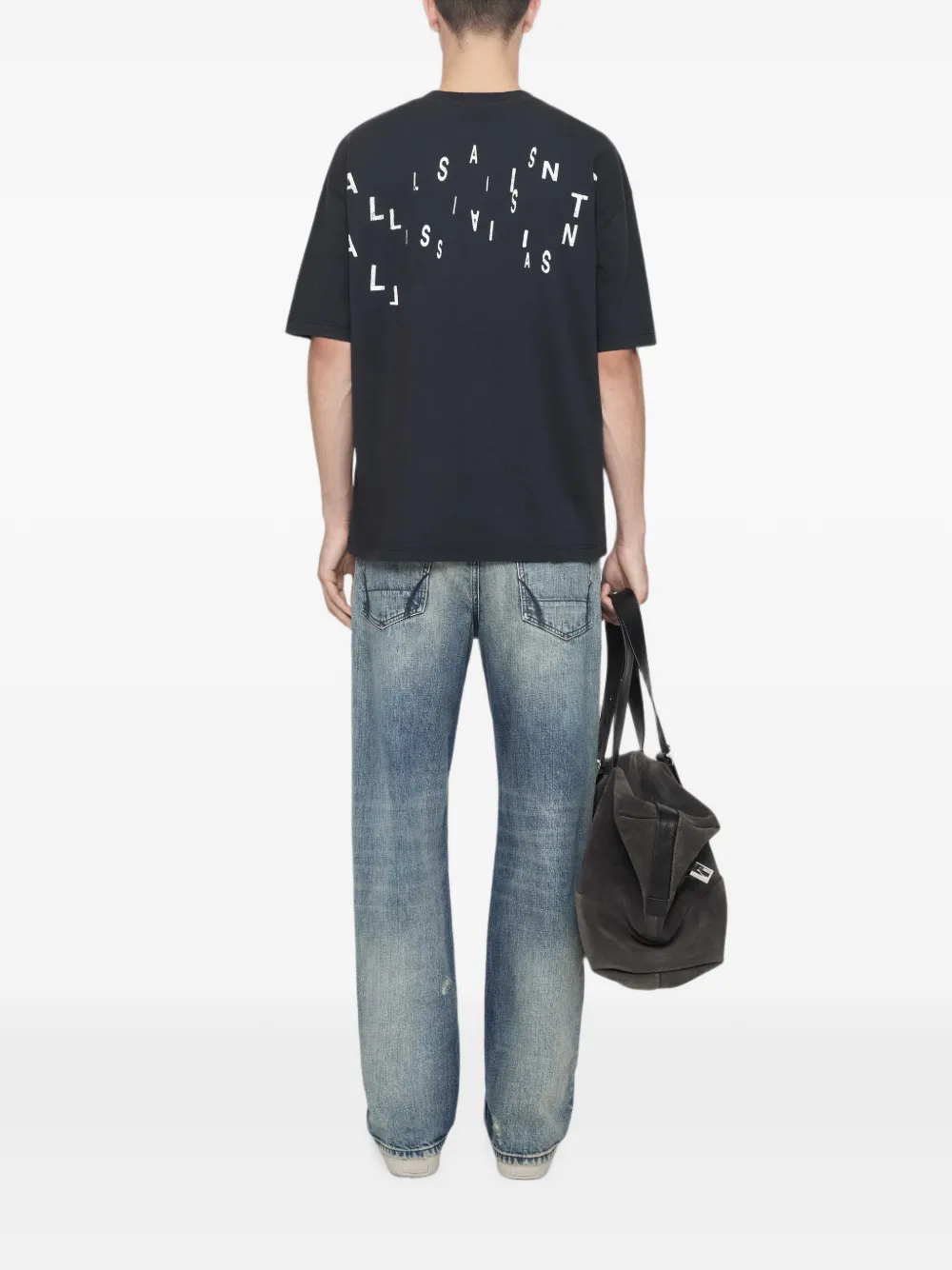 AllSaints Shadow T-shirt met korte mouwen Blauw
