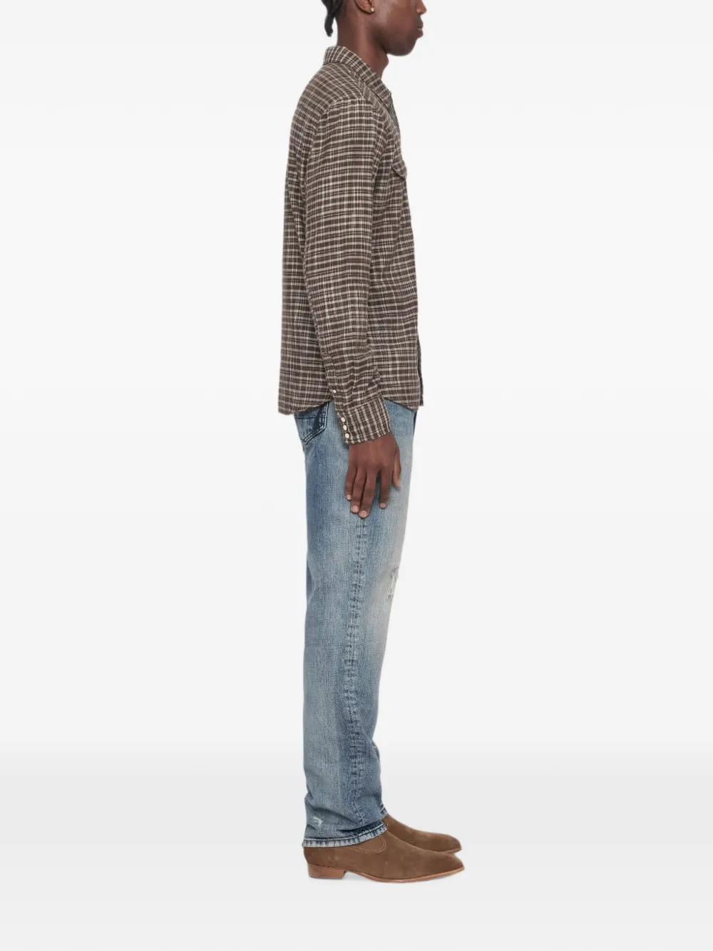 AllSaints Straight jeans Blauw