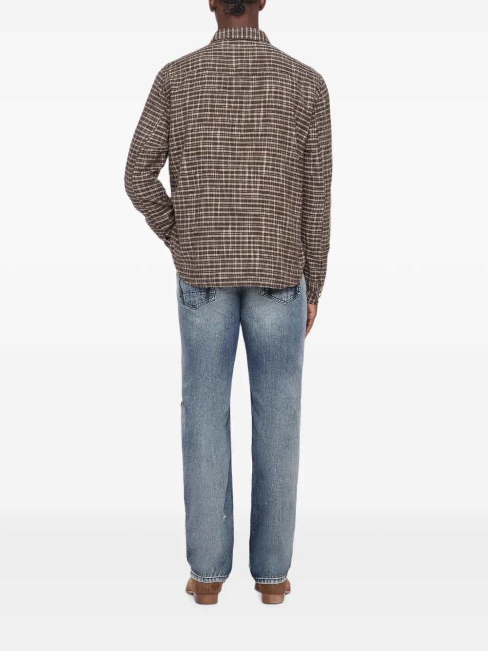 AllSaints Straight jeans Blauw