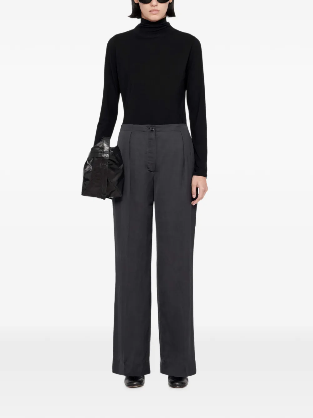 AllSaints Leonie plooibroek Blauw