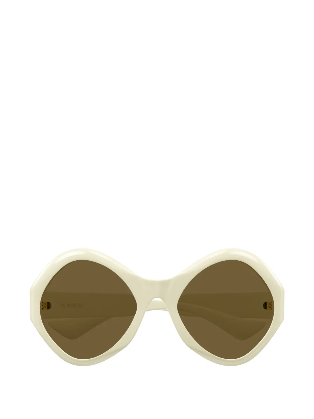 VALENTINO GARAVANI EYEWEAR VLogo geometric-frame sunglasses