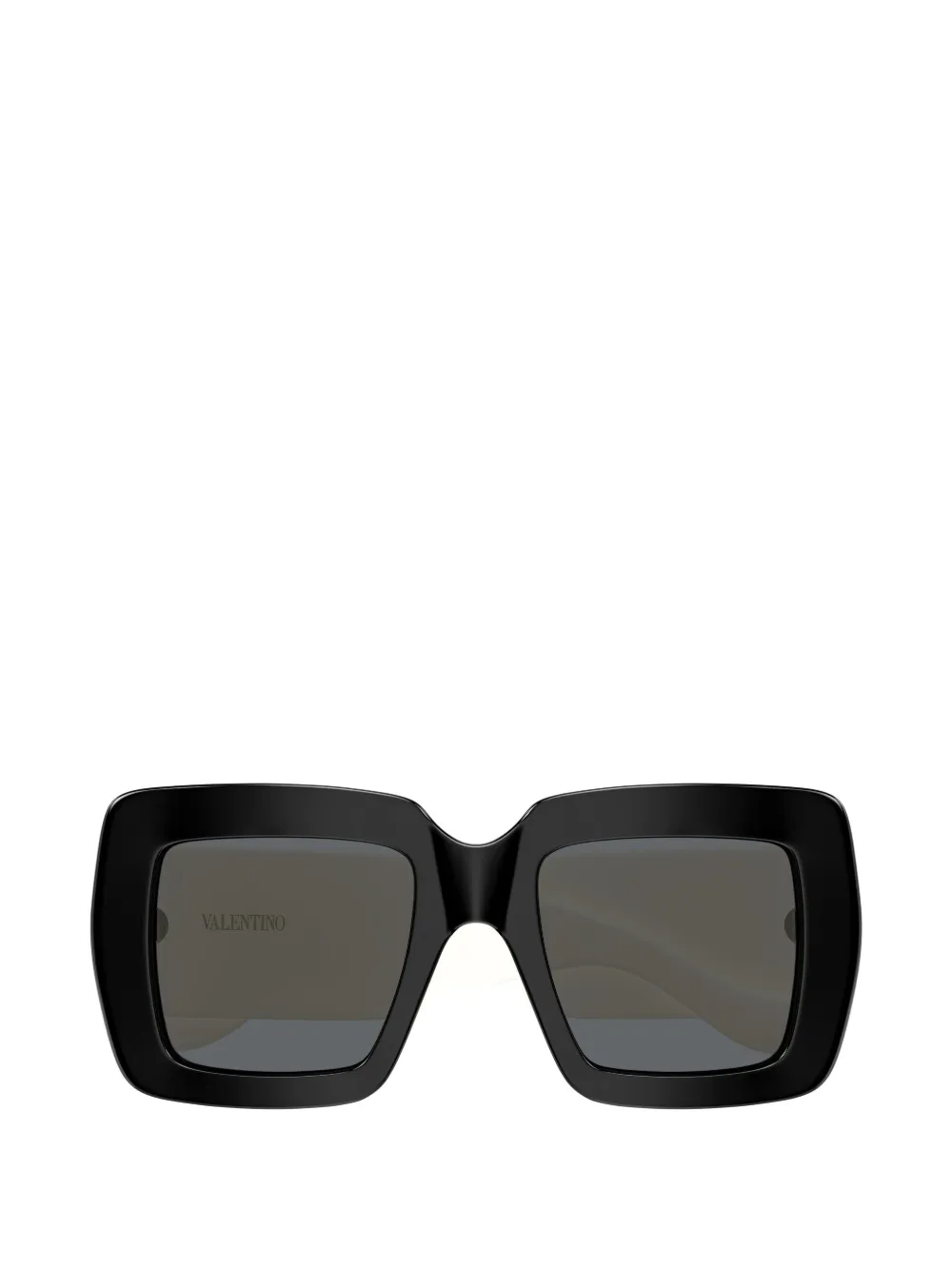 VALENTINO GARAVANI EYEWEAR VLogo square-frame sunglasses - Nero