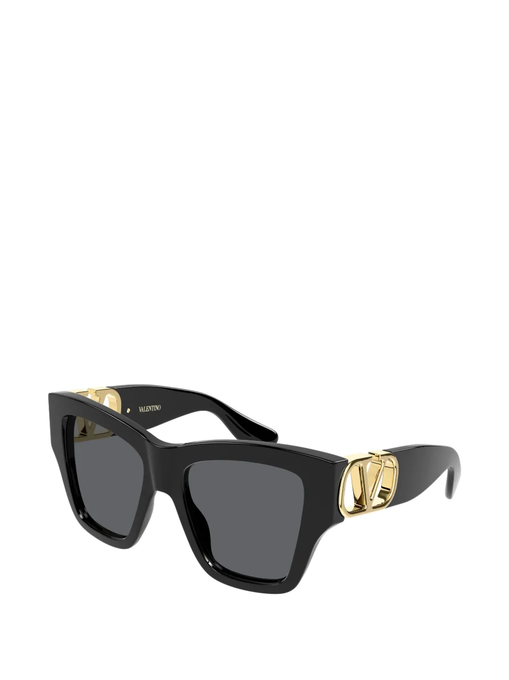 VALENTINO GARAVANI EYEWEAR VLogo square-frame sunglasses Zwart