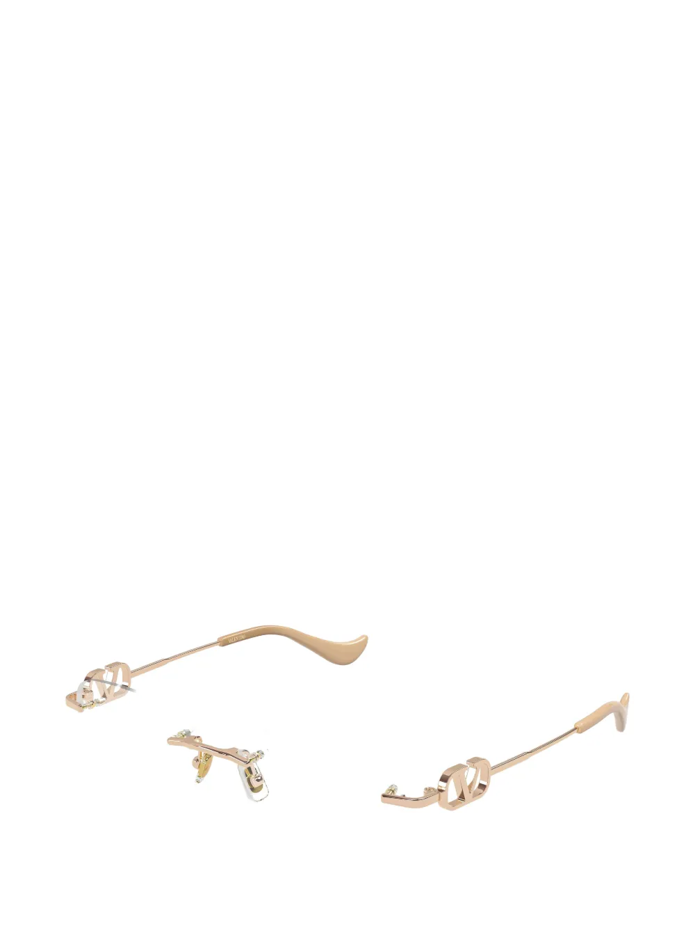 VALENTINO GARAVANI EYEWEAR VLogo rimless glasses