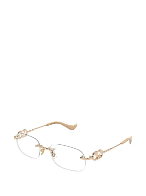 VALENTINO GARAVANI EYEWEAR VLogo rimless glasses