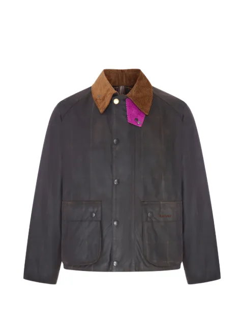 Paul Smith x Barbour - Windowpane Transport wax jacket
