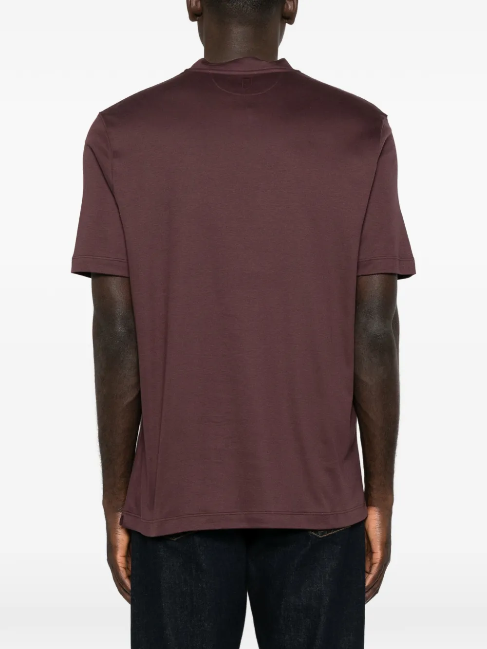 Canali T-shirt Paars