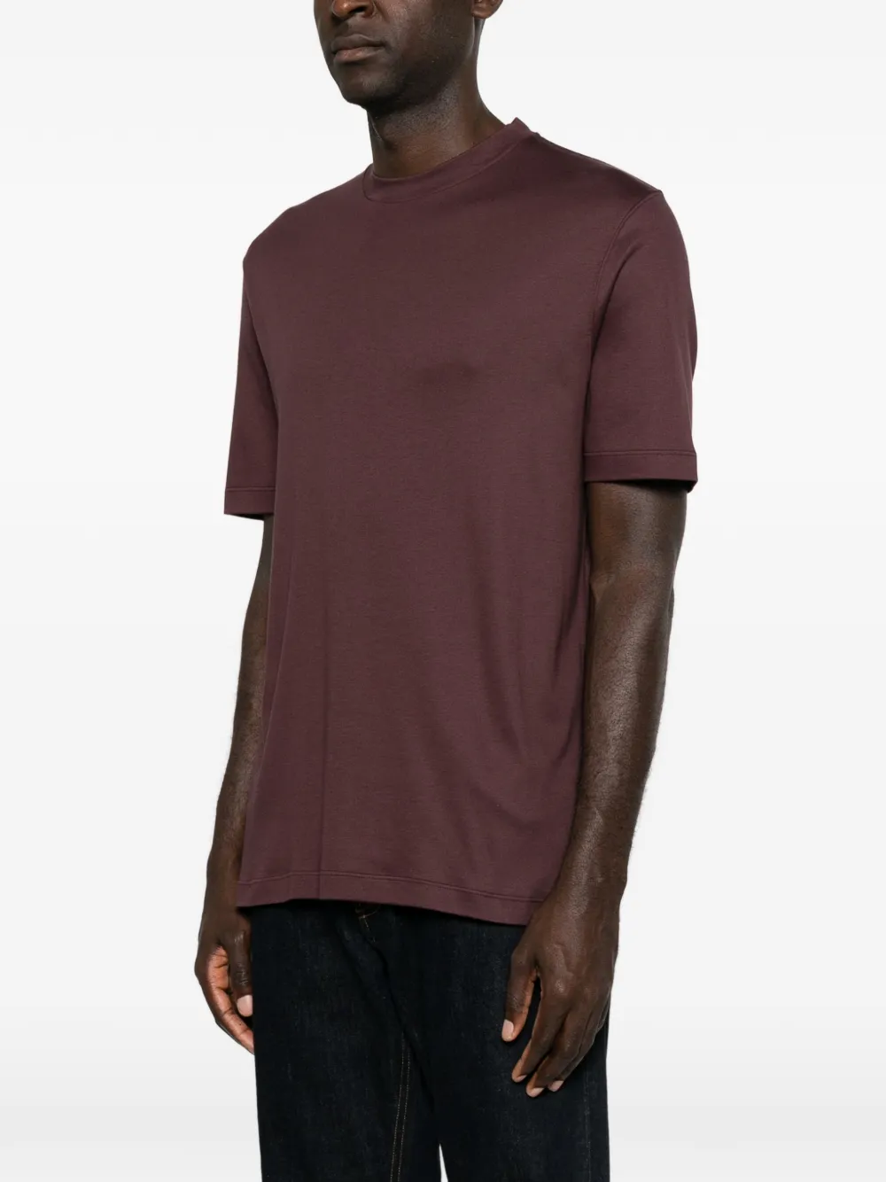 Canali T-shirt Paars