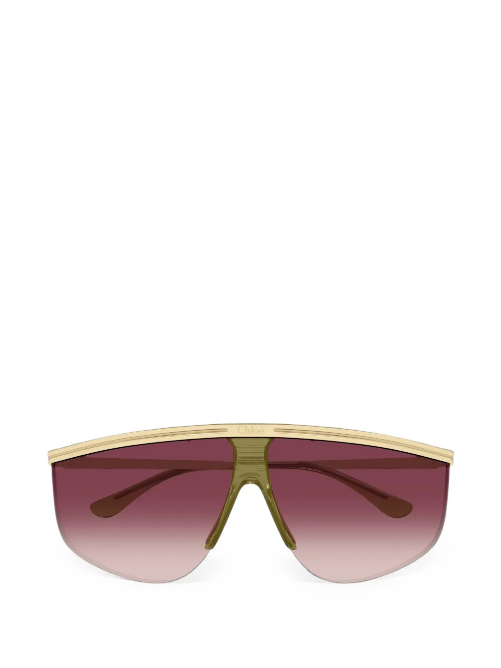 Chloé Eyewear geometric-frame sunglasses