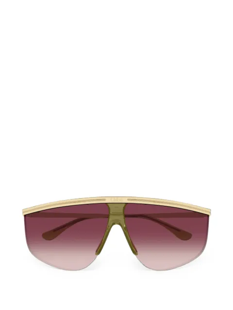 Chloé Eyewear geometric-frame sunglasses