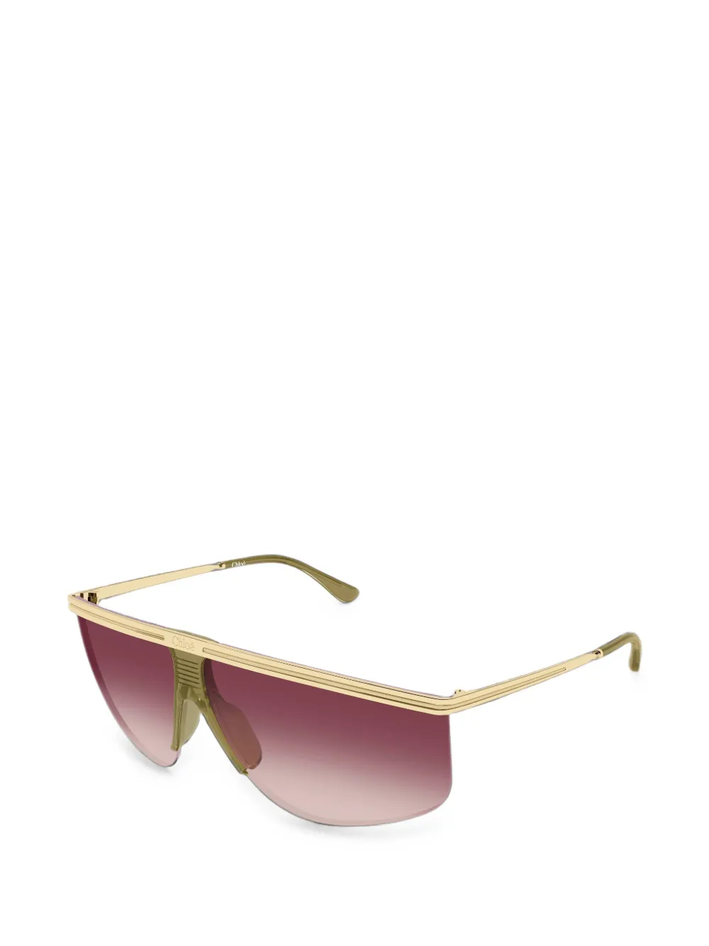 Chloé Eyewear geometric-frame sunglasses Goud