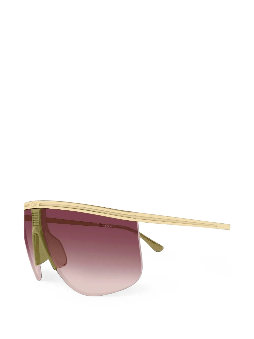 Chloé Eyewear geometric-frame sunglasses Goud