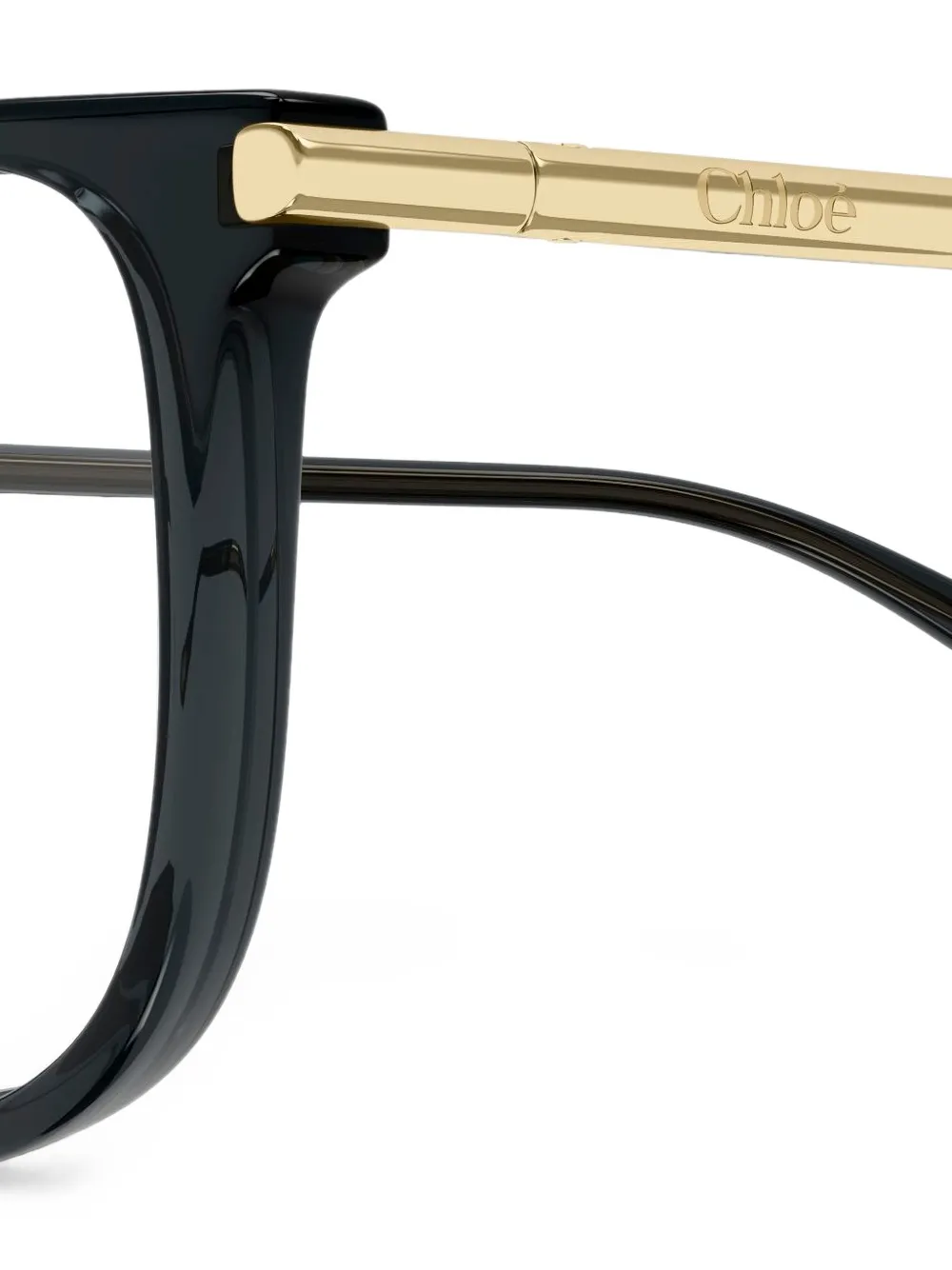 Chloé Eyewear geometric-frame glasses Zwart