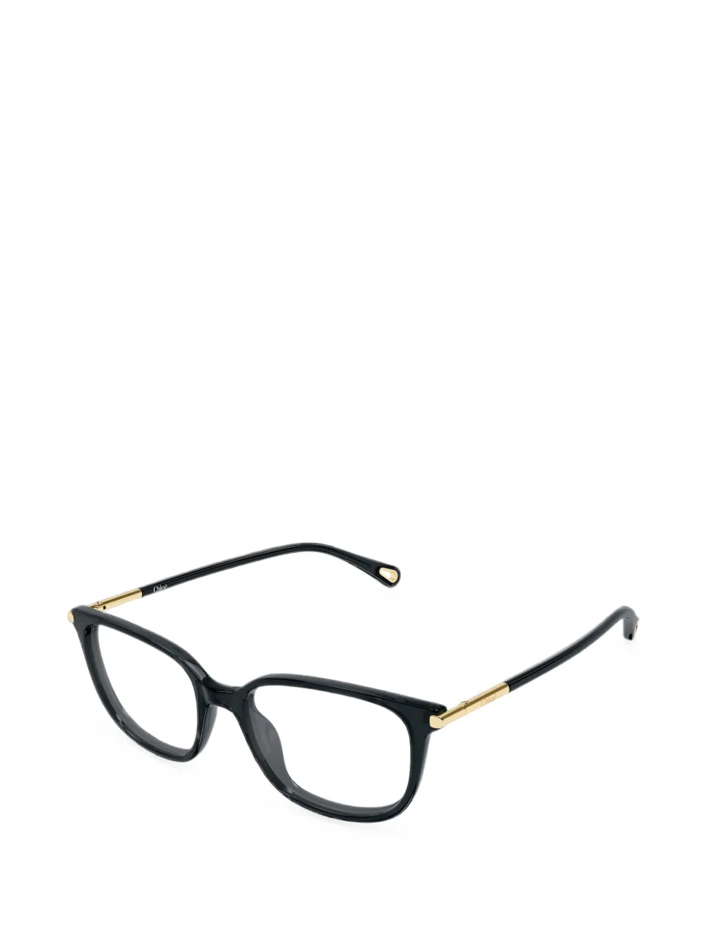 Chloé Eyewear geometric-frame glasses Zwart