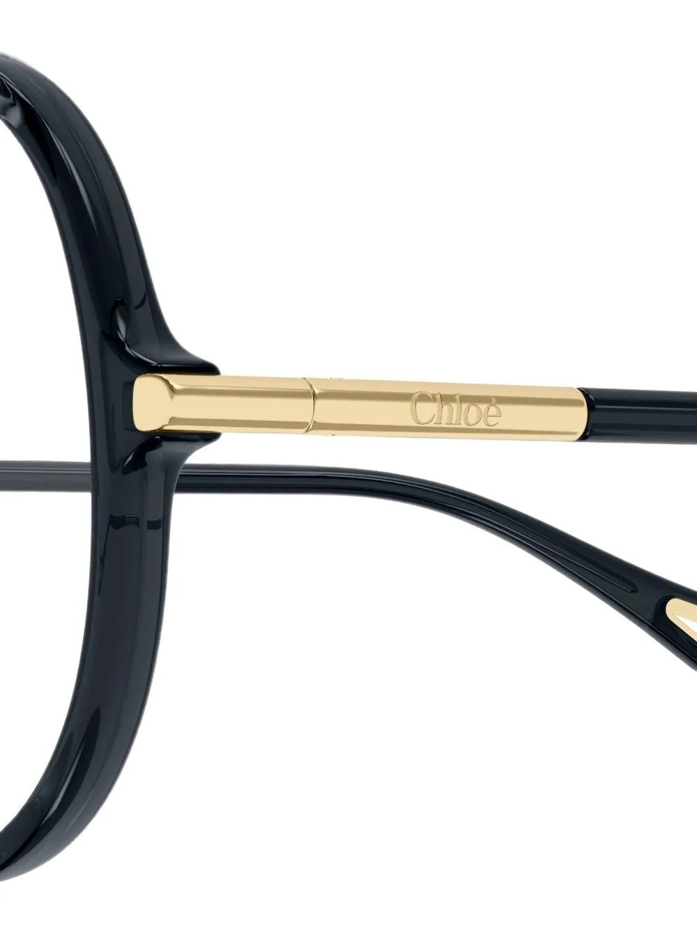 Chloé Eyewear pilot-frame glasses Zwart