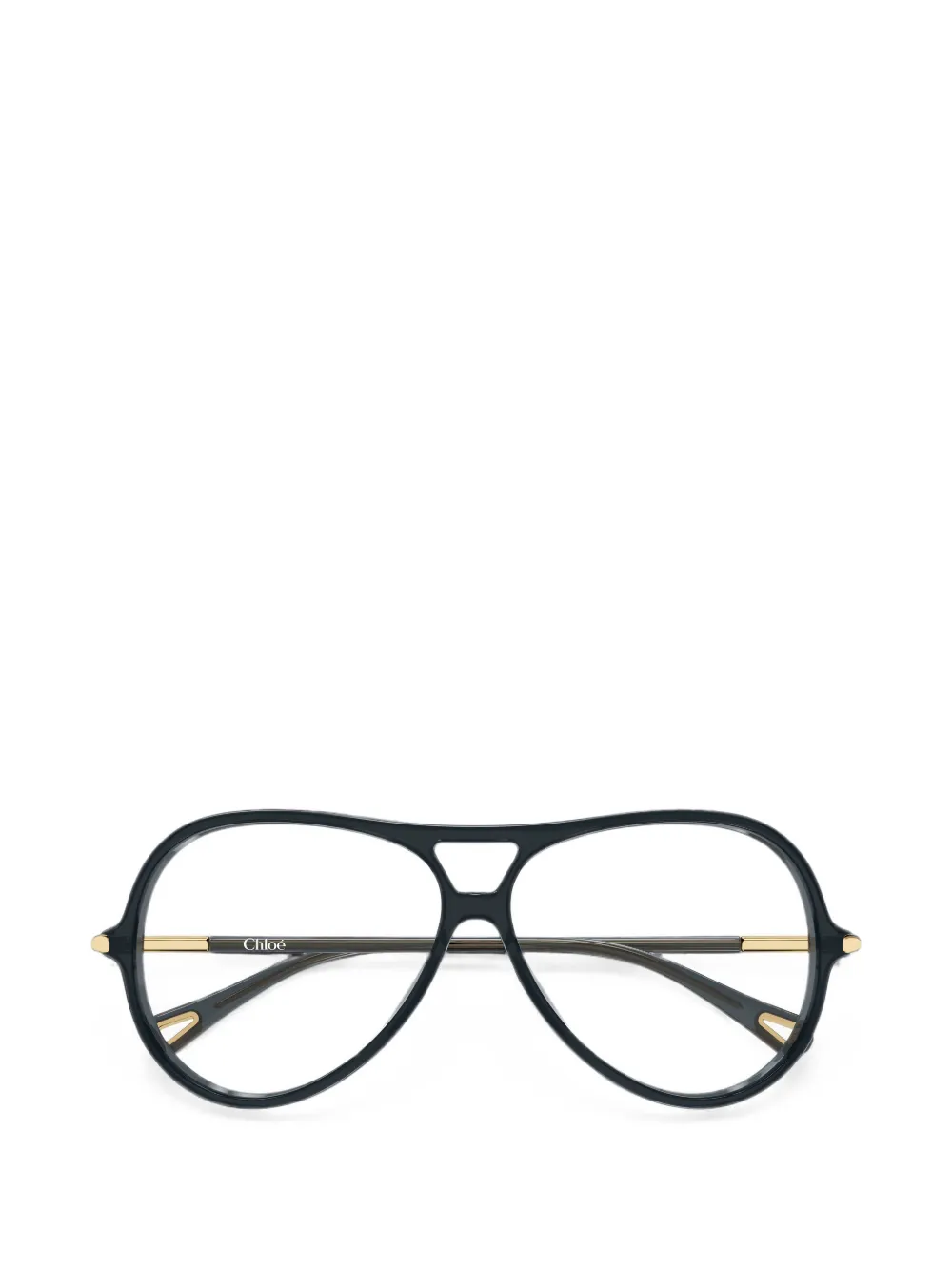 Chloé Eyewear pilot-frame glasses Zwart