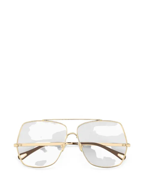 Chloé Eyewear geometric-frame glasses