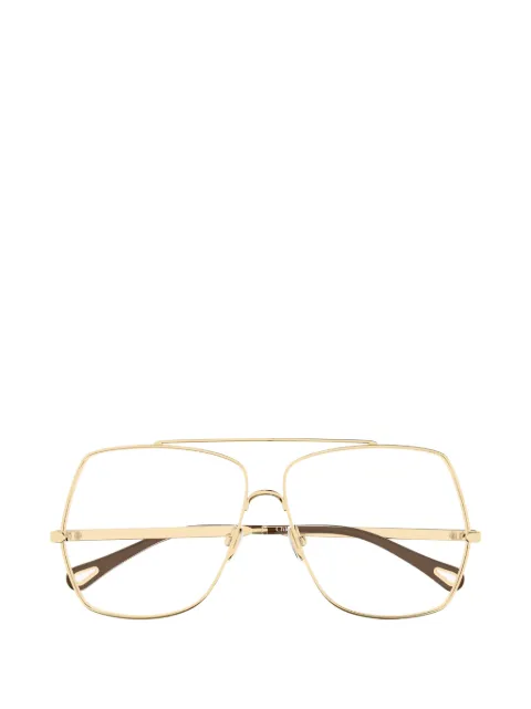 Chloé Eyewear geometric-frame glasses