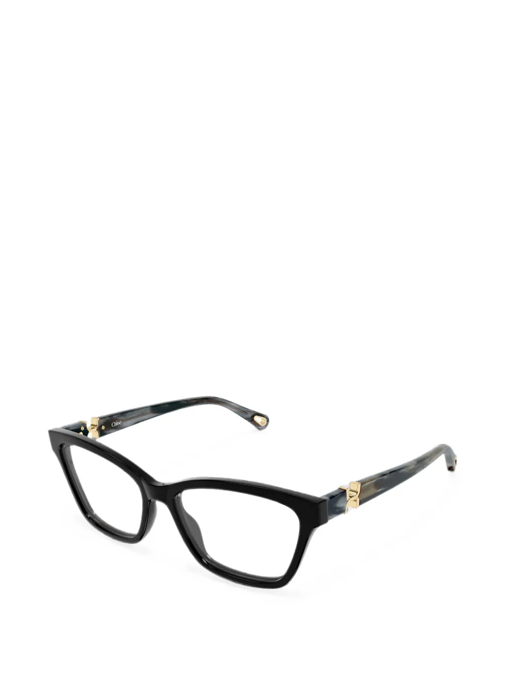 Chloé Eyewear cat-eye frame glasses Zwart