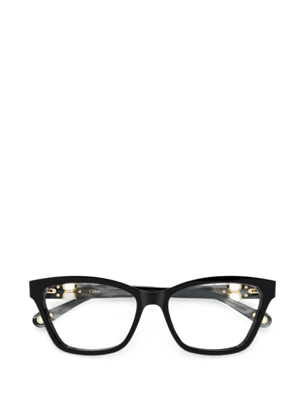 Chloé Eyewear logo-plaque cat-eye glasses