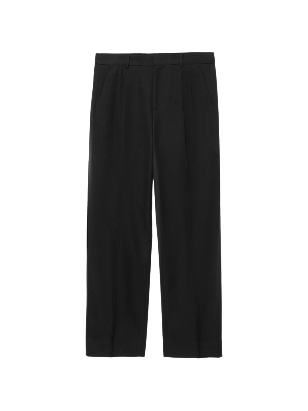 AllSaints pantalon droit à doubles plis - Noir AllSaints pantalon droit à doubles plis - Noir