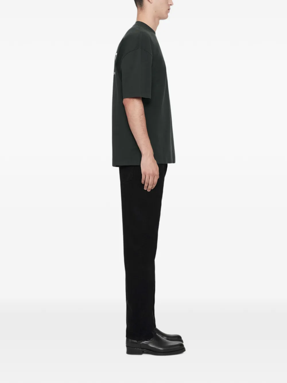 AllSaints Backstage T-shirt met logo-print Grijs