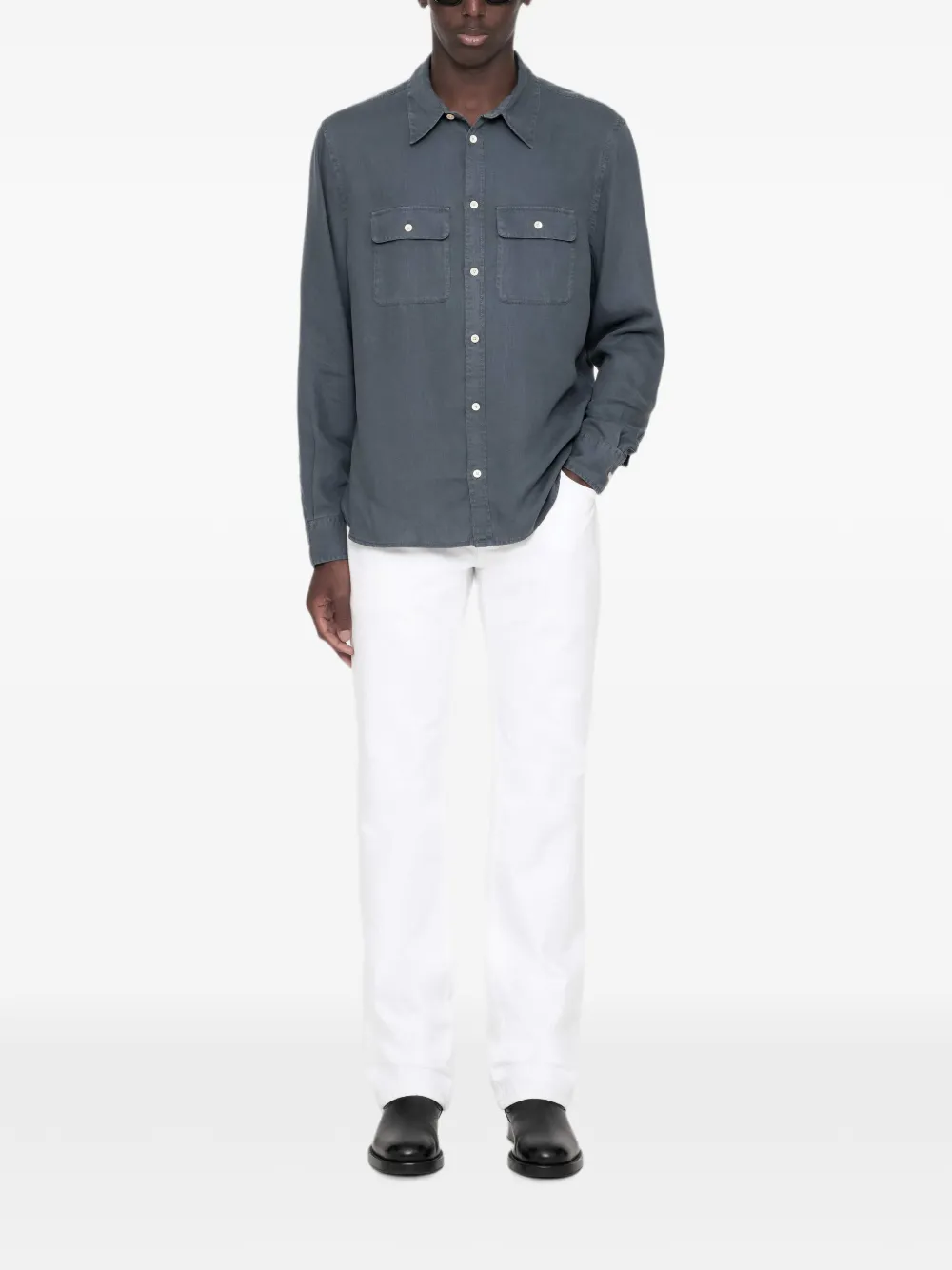 AllSaints Bootcut regular-fit jeans Wit