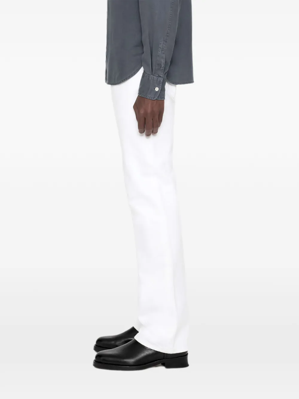 AllSaints Bootcut regular-fit jeans Wit