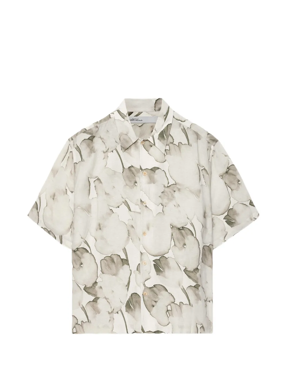 AllSaints Tulip overhemd met korte mouwen Beige