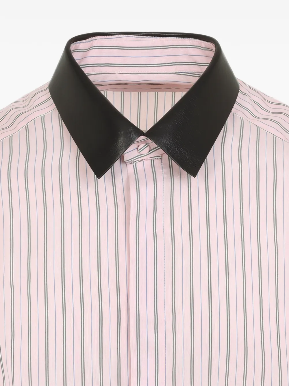 TOM FORD vertical-stripe shirt Roze