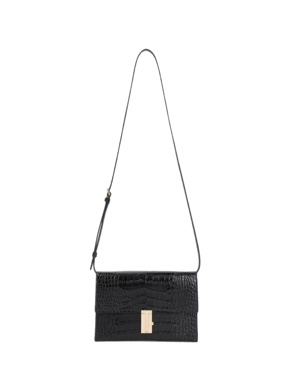 TOM FORD Mia crocodile-effect leather mini bag