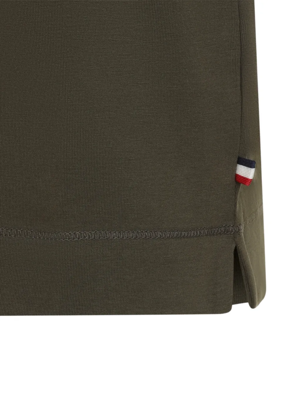 Moncler Grenoble Drie T-shirts met logopatch Groen