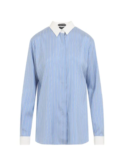 TOM FORD striped silk shirt