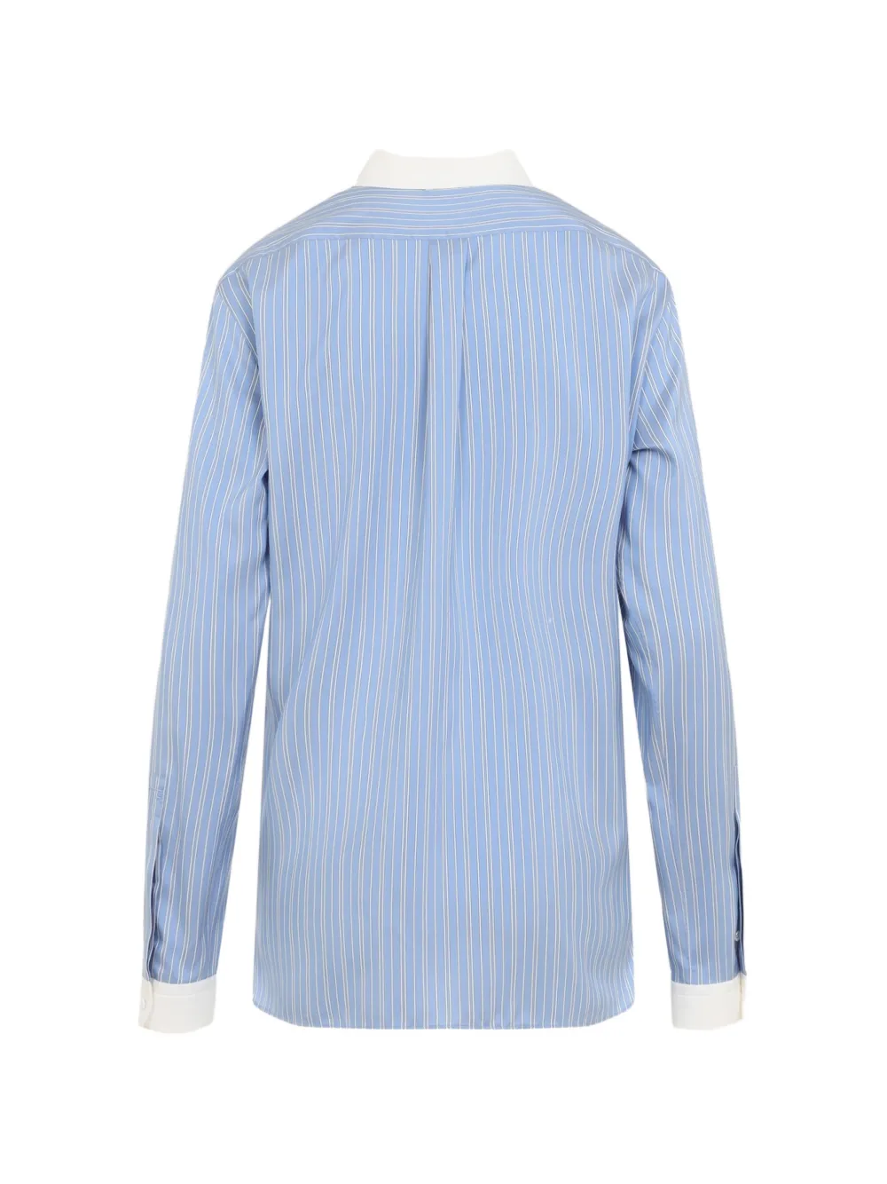 TOM FORD Gestreept overhemd Blauw