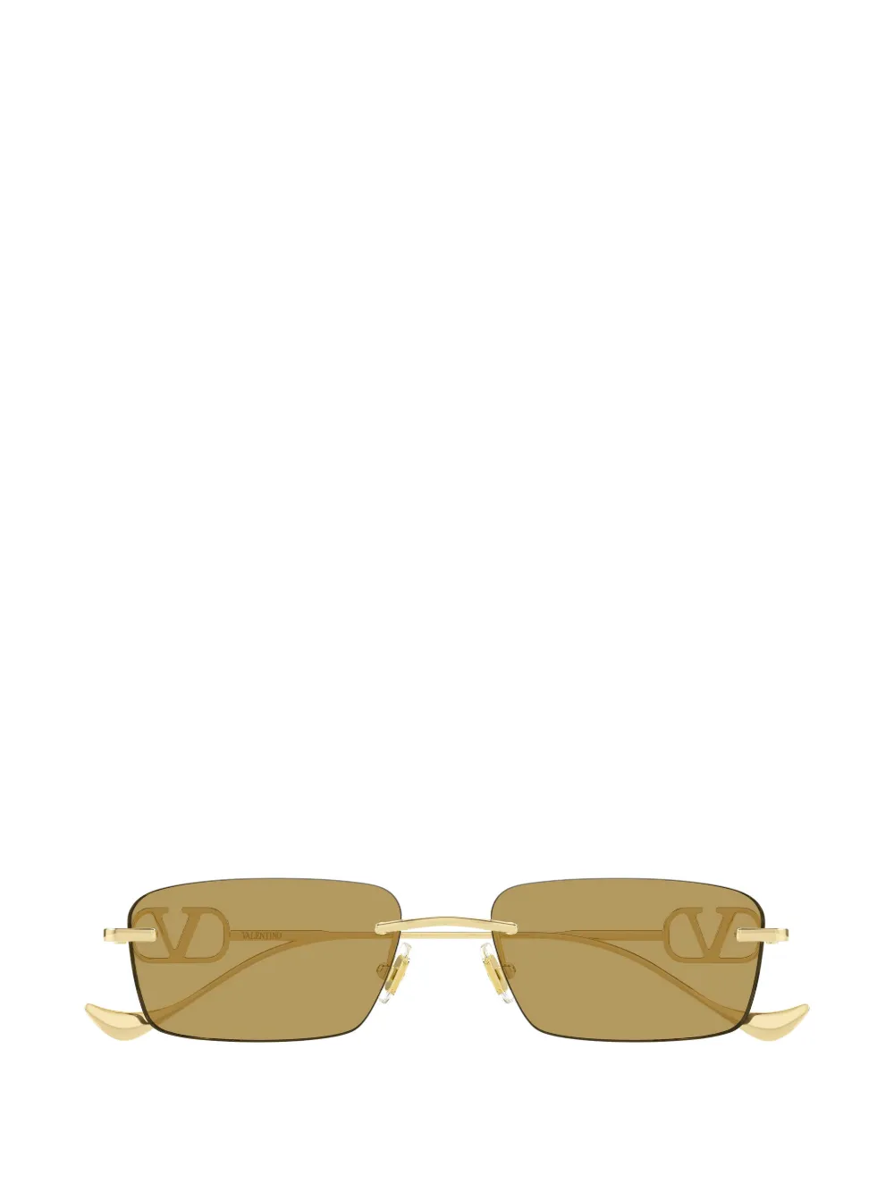 VALENTINO GARAVANI EYEWEAR VLogo rectangle-frame sunglasses