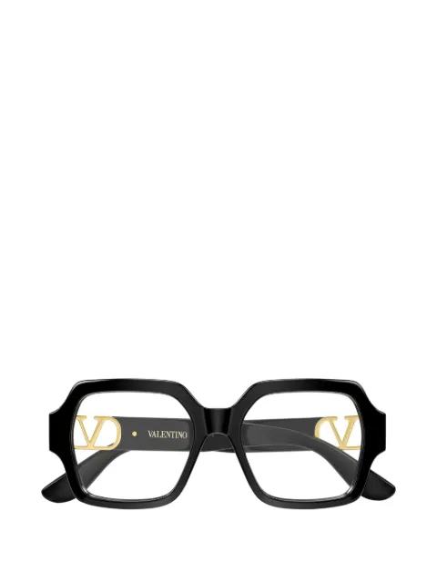 VALENTINO GARAVANI EYEWEAR VLogo geometric-frame glasses