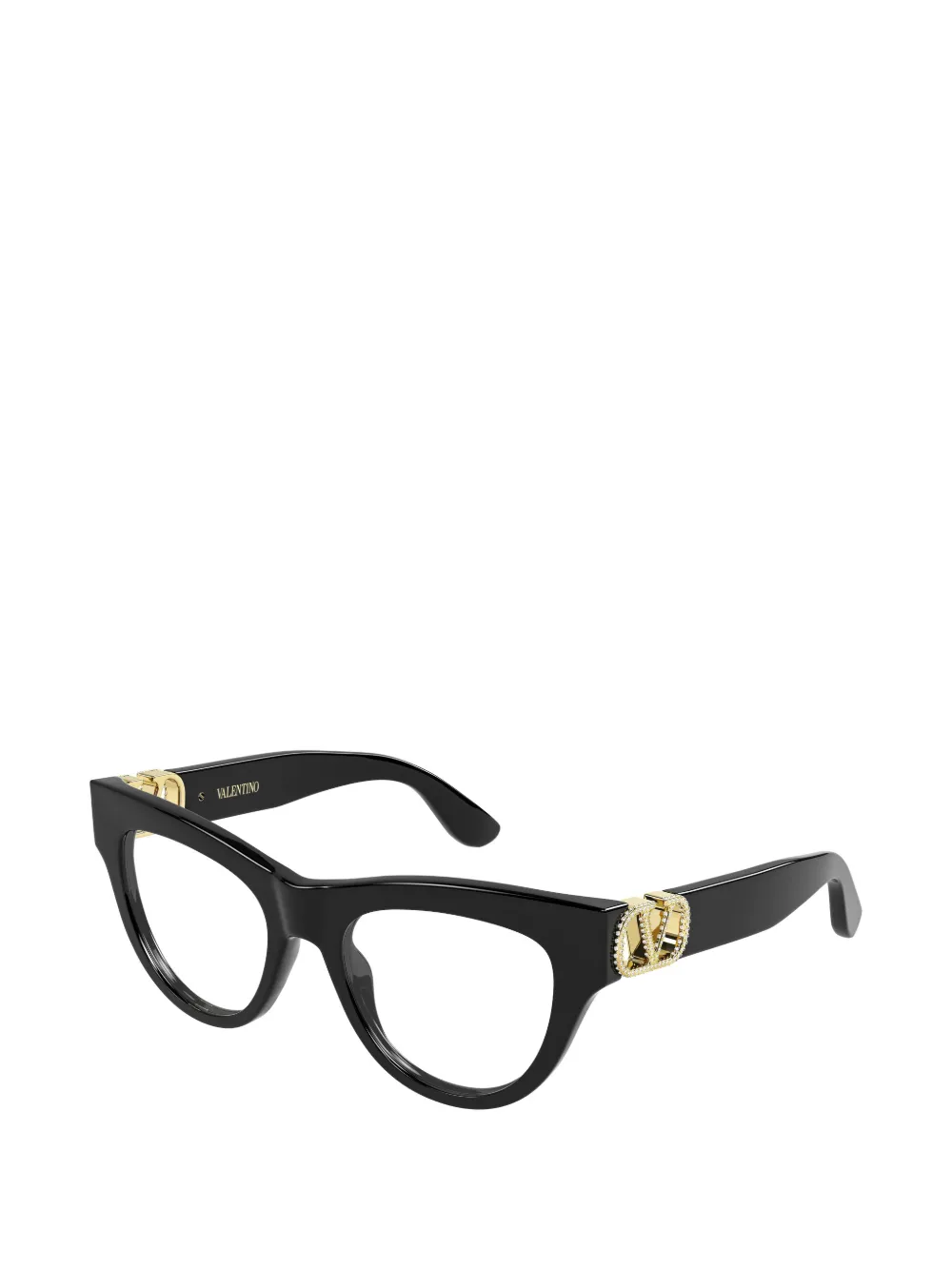VALENTINO GARAVANI EYEWEAR VLogo cat-eye glasses Zwart
