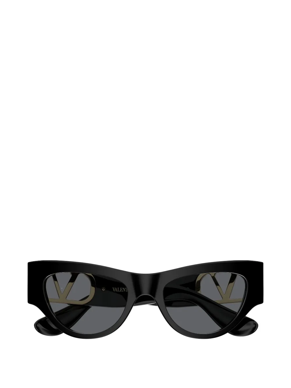 VALENTINO GARAVANI EYEWEAR VLogo cat-eye frame sunglasses - Nero
