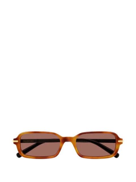 VALENTINO GARAVANI EYEWEAR VLogo rectangle-frame sunglasses