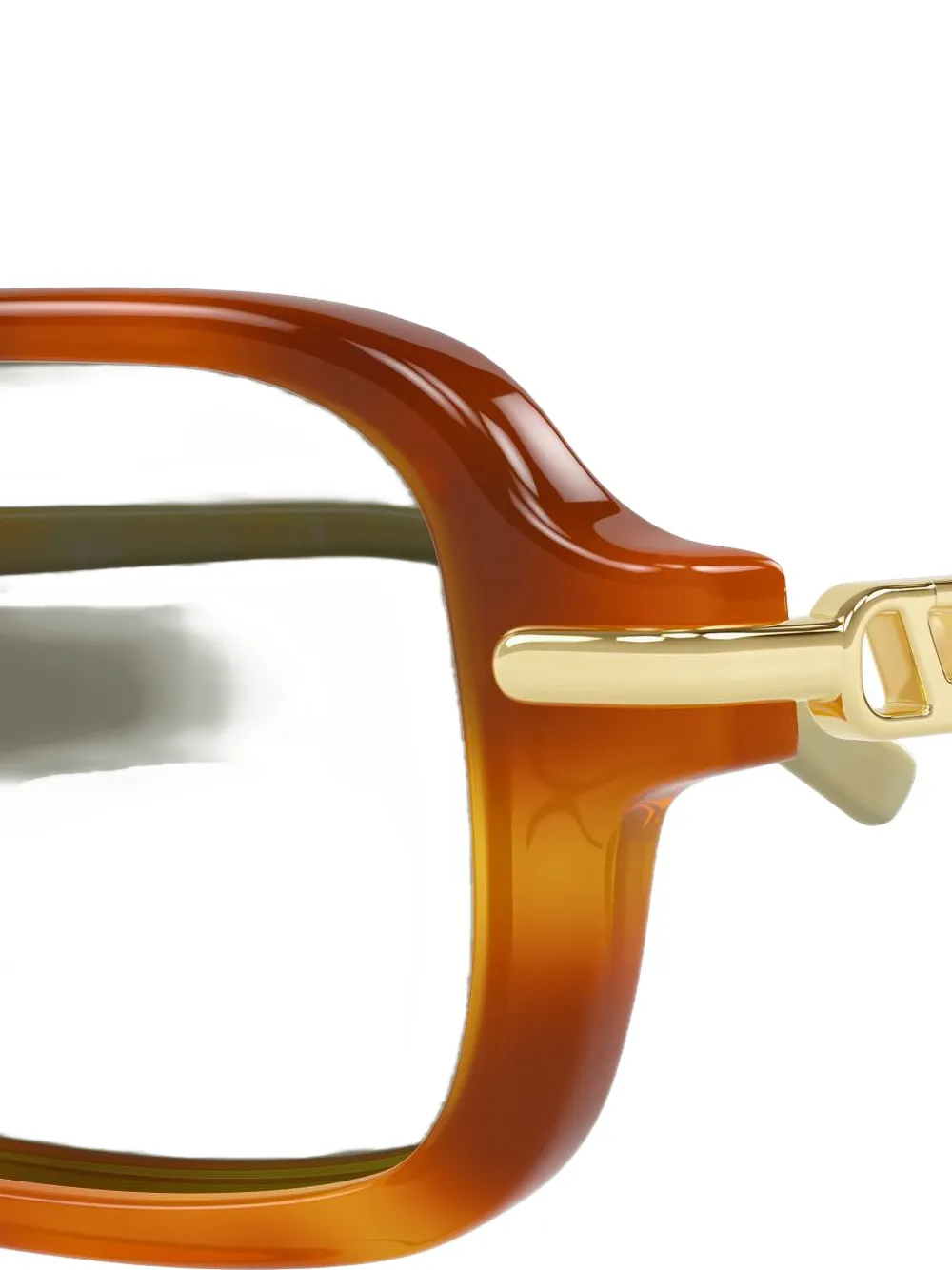 VALENTINO GARAVANI EYEWEAR VLogo rectangle-frame sunglasses Bruin