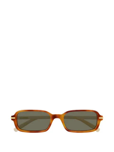 VALENTINO GARAVANI EYEWEAR VLogo rectangle-frame sunglasses