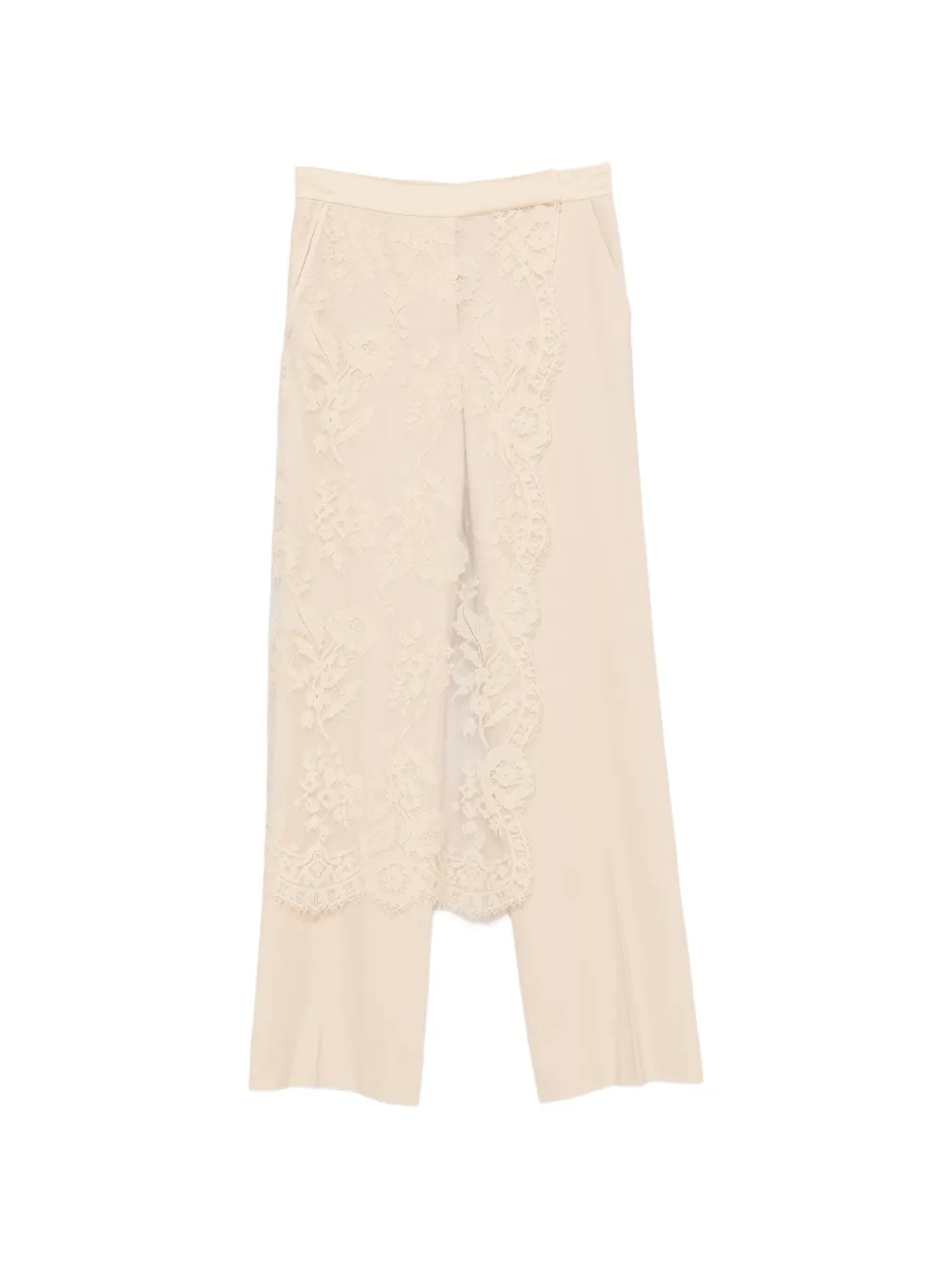ZIMMERMANN Valiant lace-panelled tailored trousers