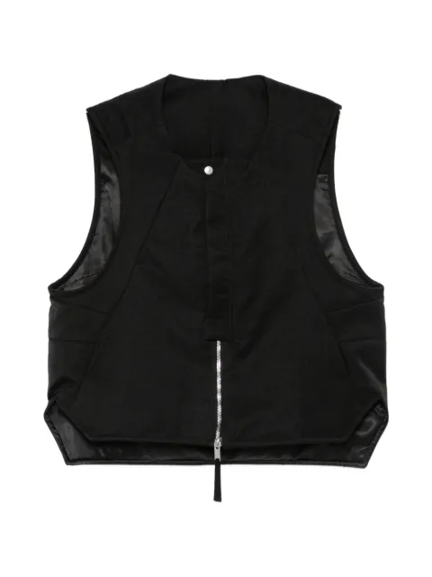 Thom Krom zip-up waistcoat